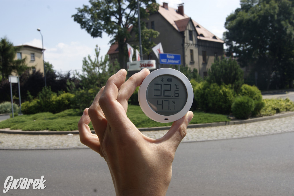 36 stopni Celsjusza na tarnogórskim Rynku