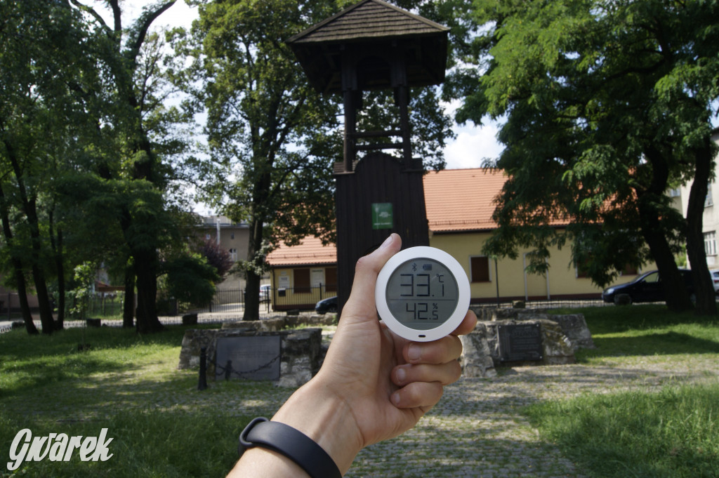 36 stopni Celsjusza na tarnogórskim Rynku