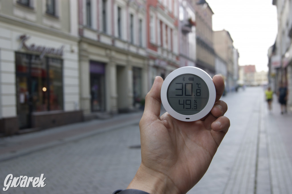 36 stopni Celsjusza na tarnogórskim Rynku
