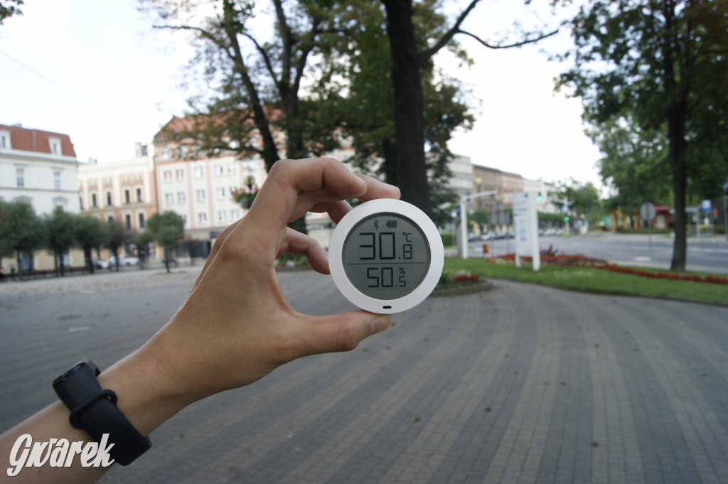 36 stopni Celsjusza na tarnogórskim Rynku