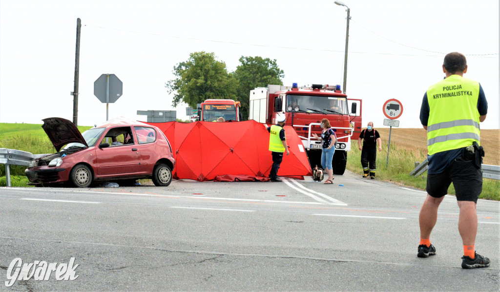 W Boniowicach zginął motocyklista