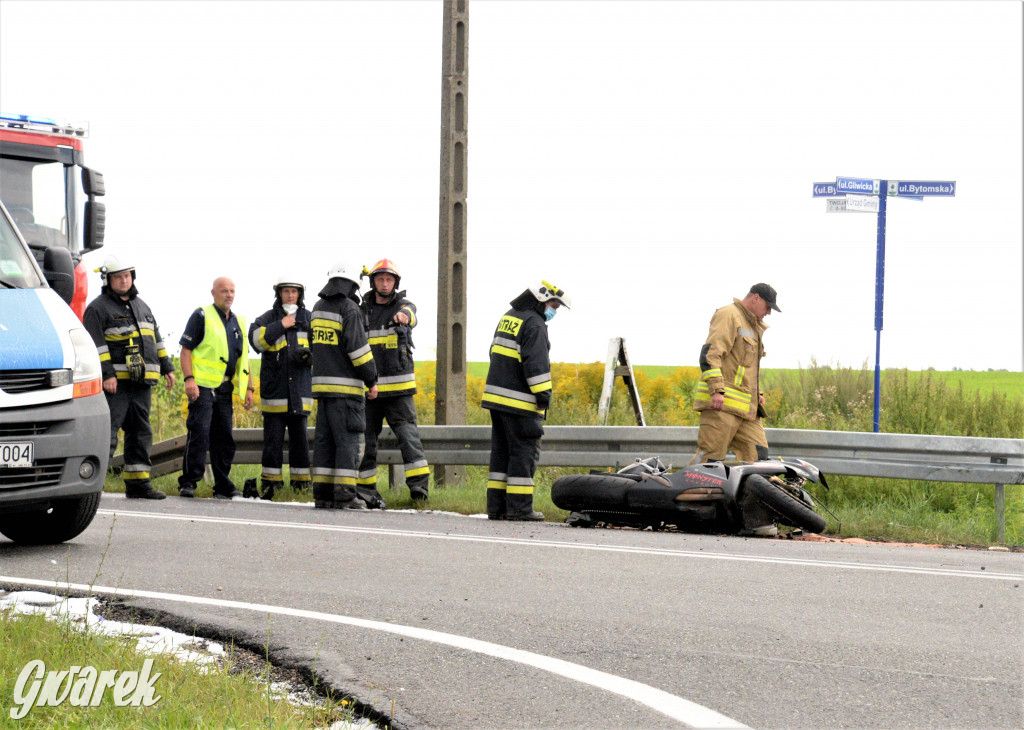 W Boniowicach zginął motocyklista