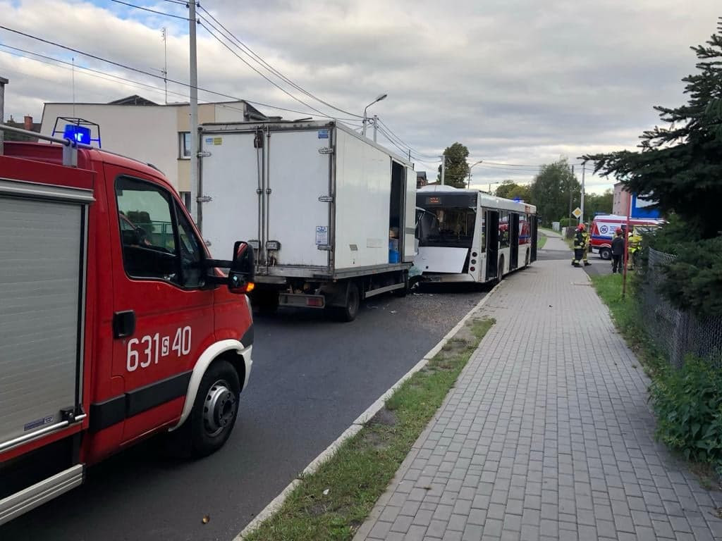 6 poszkodowanych w wypadku na Bytomskiej