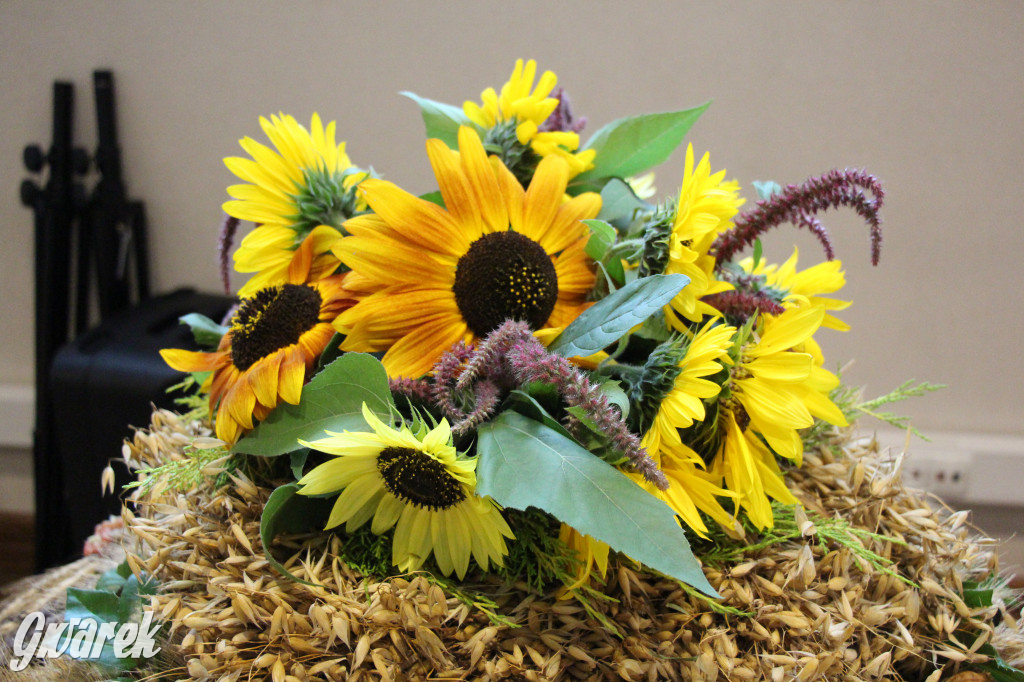 Zbrosławice. Wystawa koron żniwnych