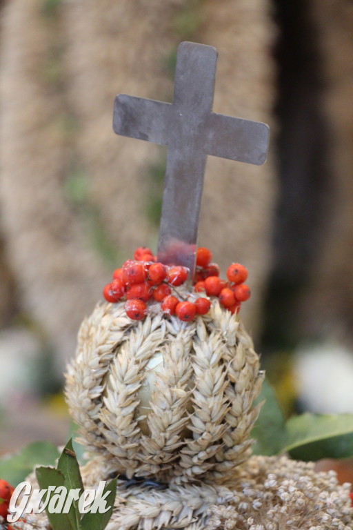 Zbrosławice. Wystawa koron żniwnych