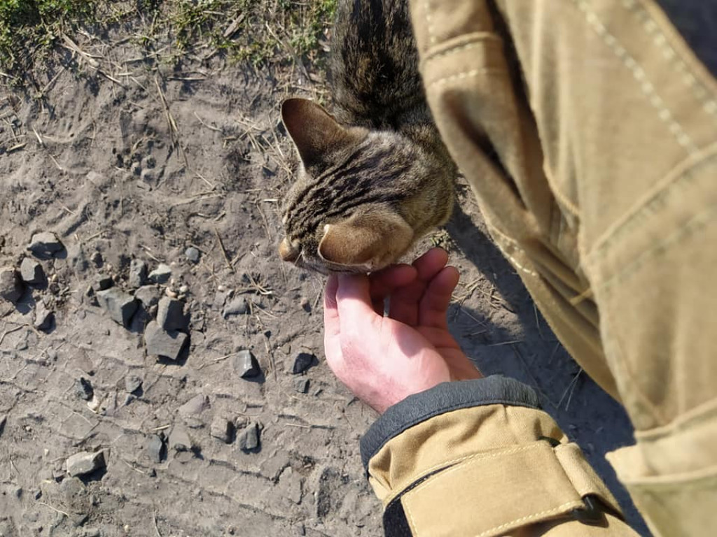 Pali się. Ranny mężczyzna