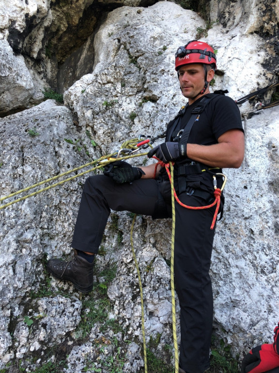 Strażacy z Radzionkowa ćwiczyli na skałach
