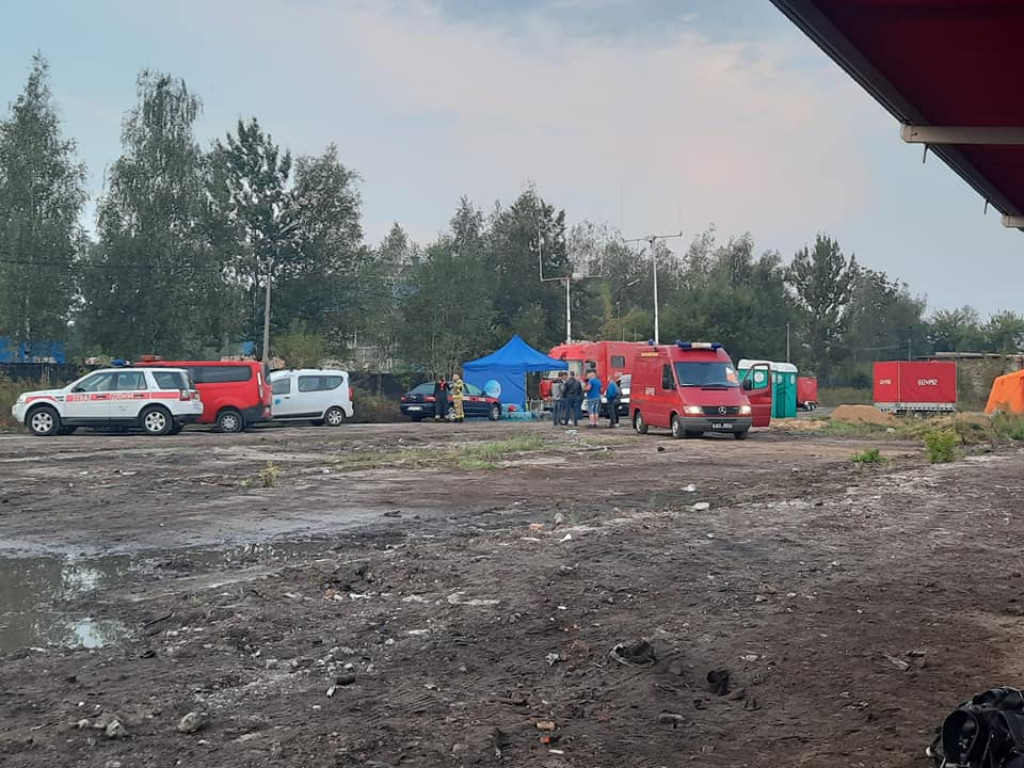 OSP z naszego powiatu gasiły pożar wysypiska w Sosnowcu