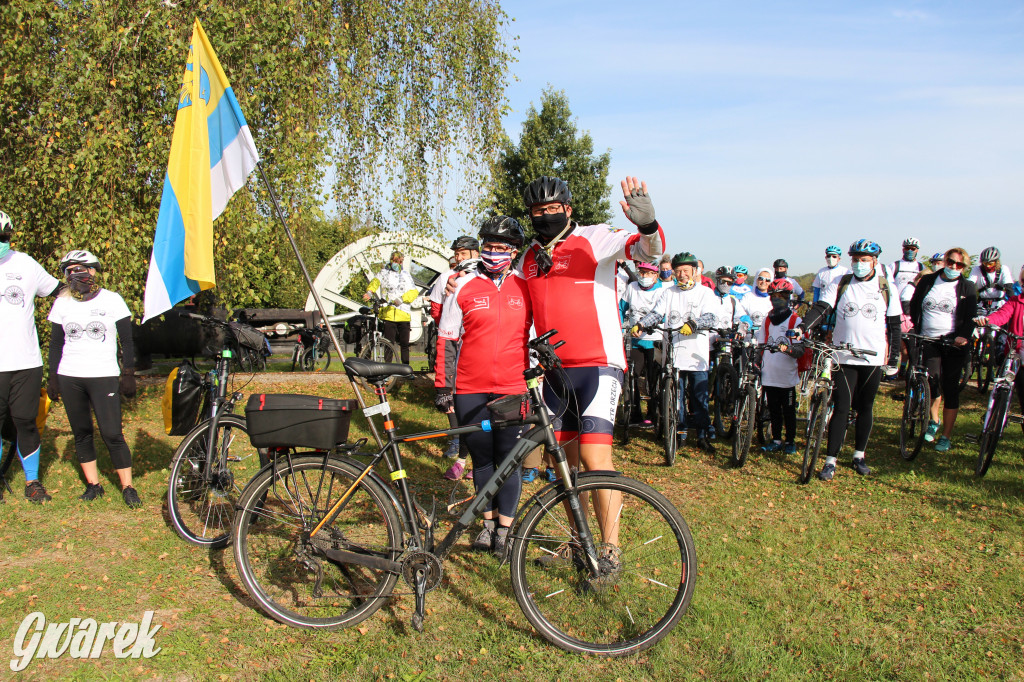 200 rowerzystów jedzie tropami górnośląskiej szlachty