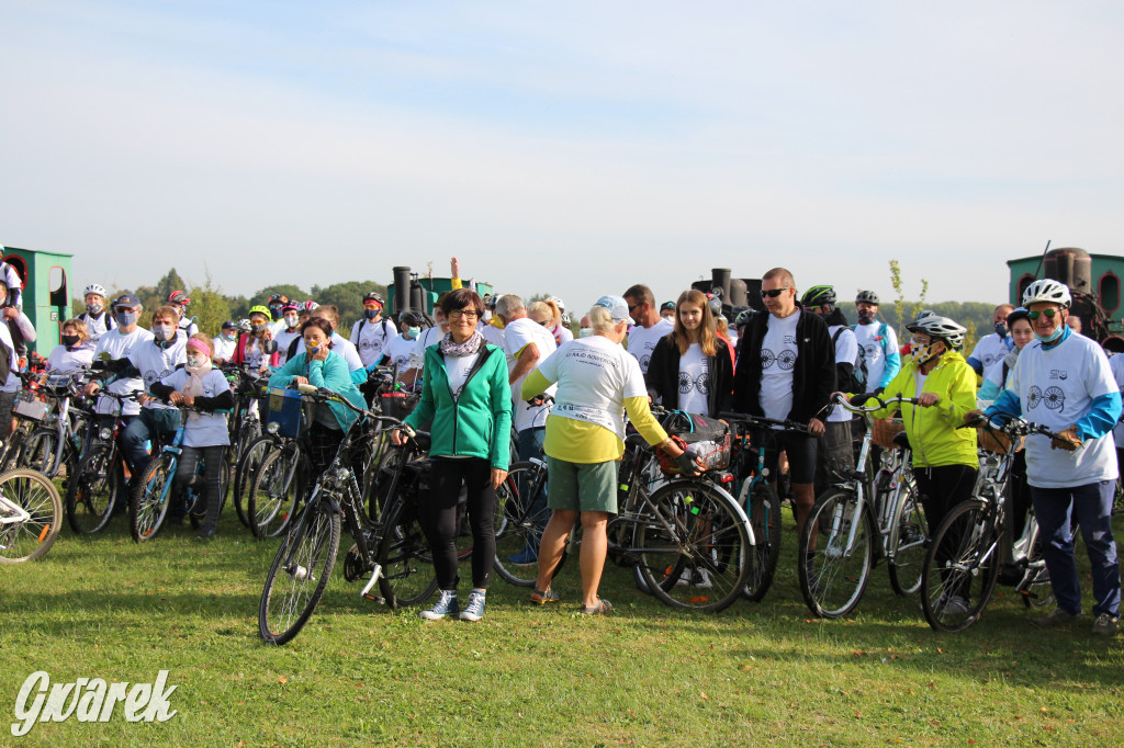 200 rowerzystów jedzie tropami górnośląskiej szlachty