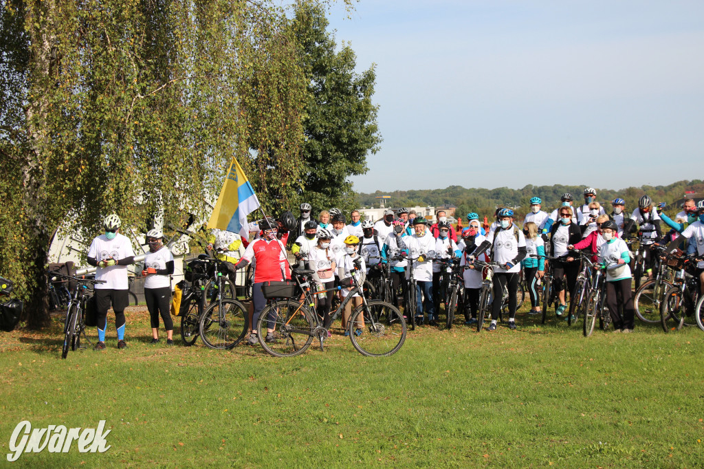 200 rowerzystów jedzie tropami górnośląskiej szlachty