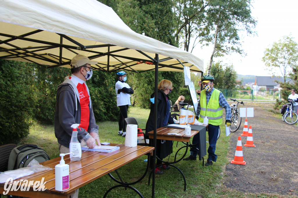 200 rowerzystów jedzie tropami górnośląskiej szlachty