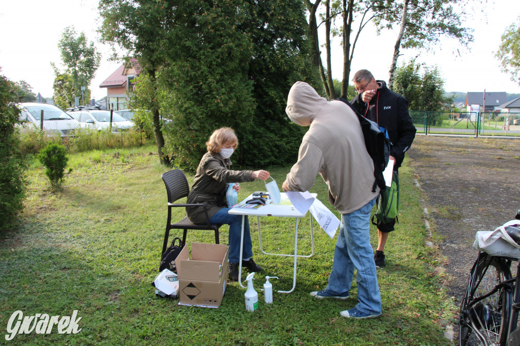 200 rowerzystów jedzie tropami górnośląskiej szlachty