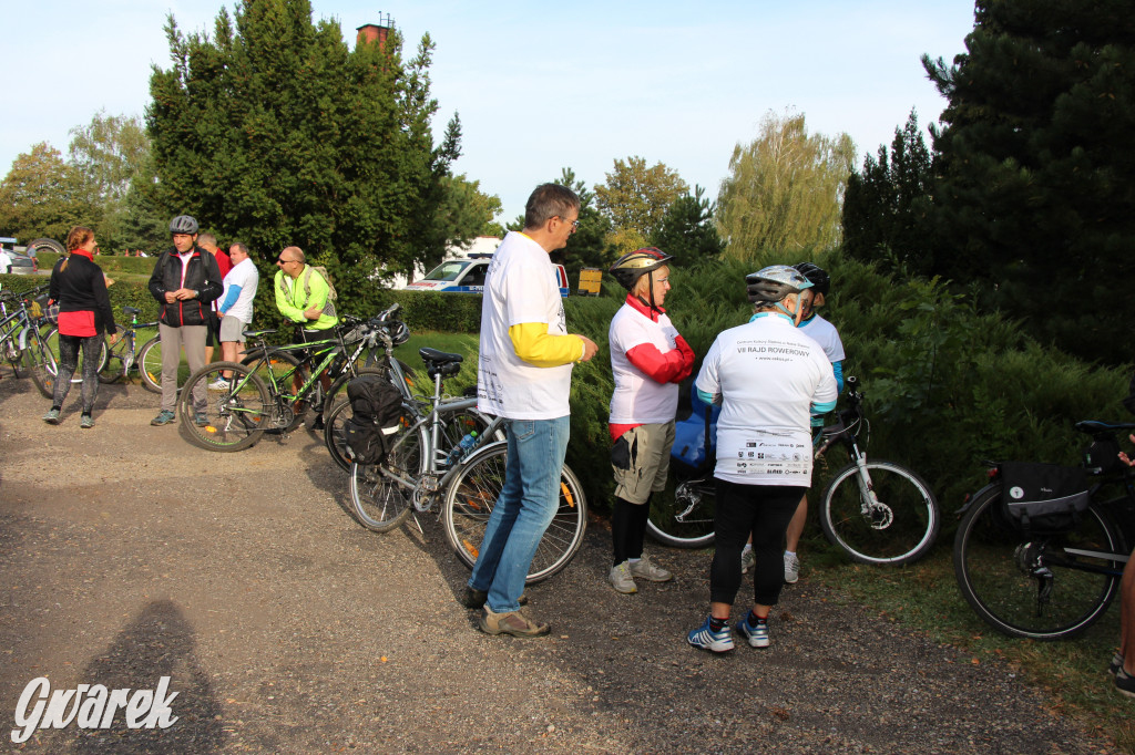200 rowerzystów jedzie tropami górnośląskiej szlachty