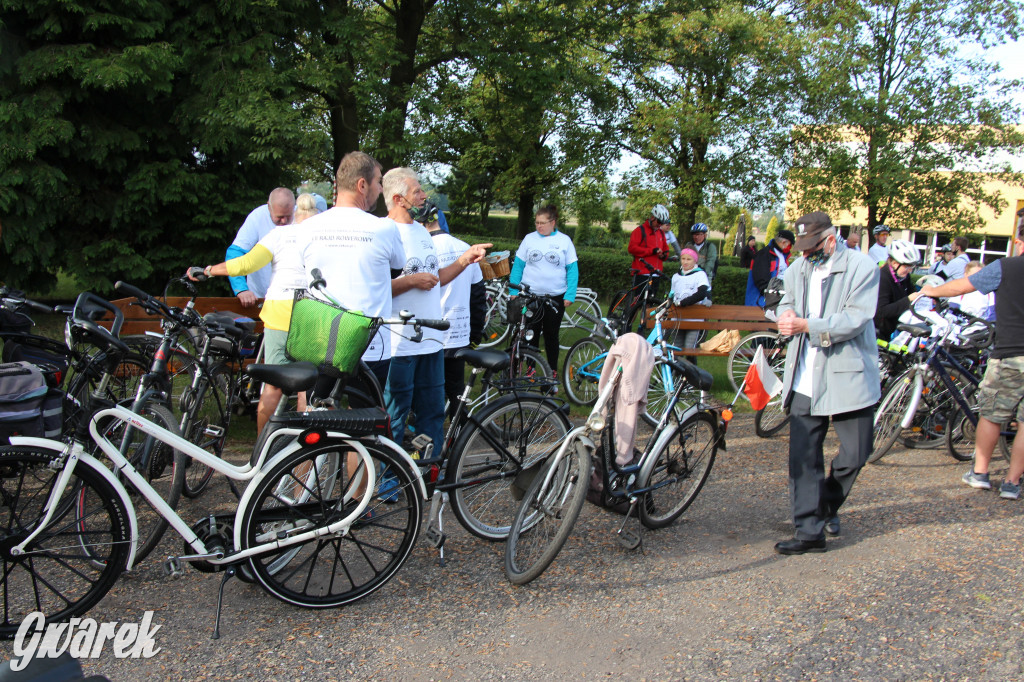 200 rowerzystów jedzie tropami górnośląskiej szlachty