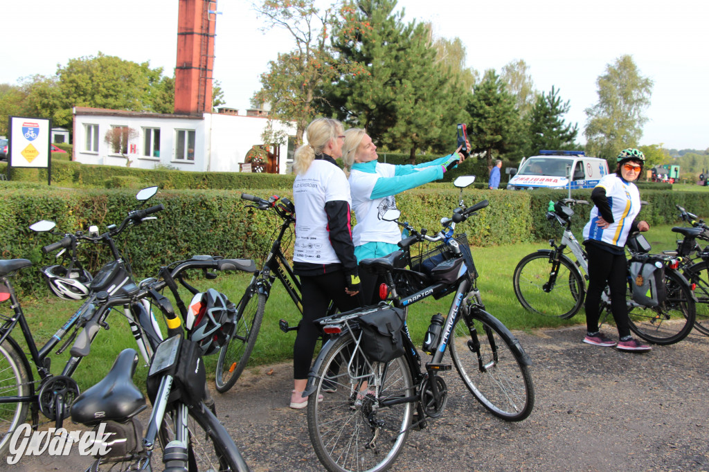 200 rowerzystów jedzie tropami górnośląskiej szlachty
