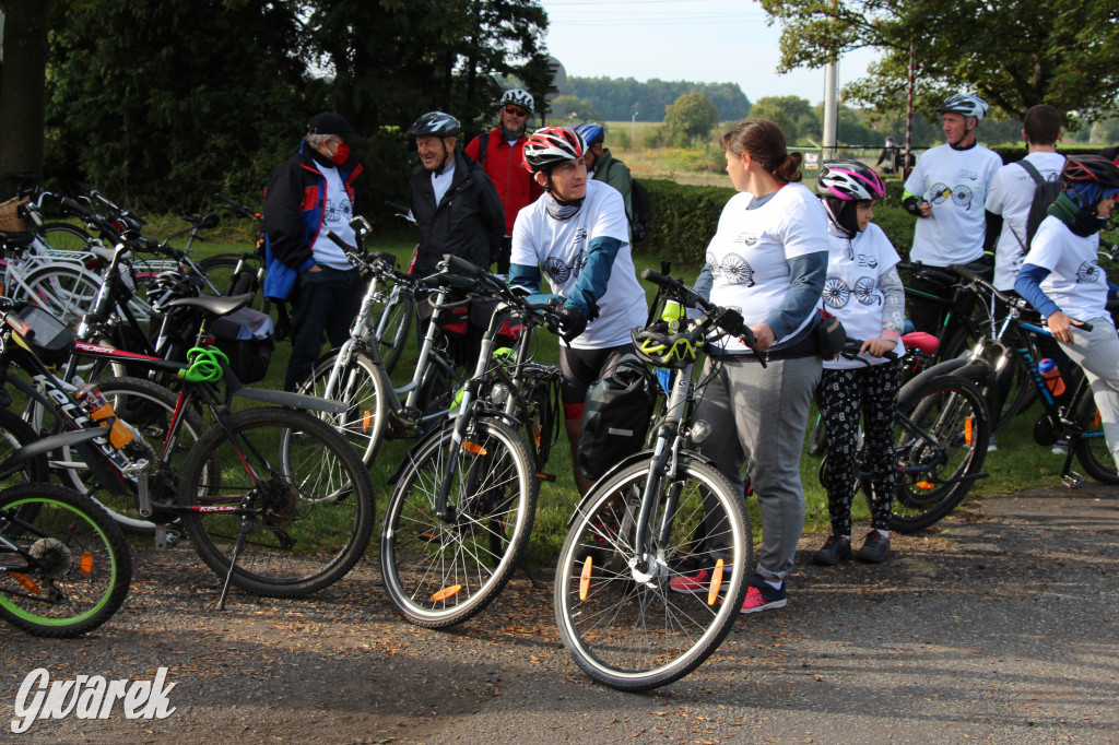200 rowerzystów jedzie tropami górnośląskiej szlachty