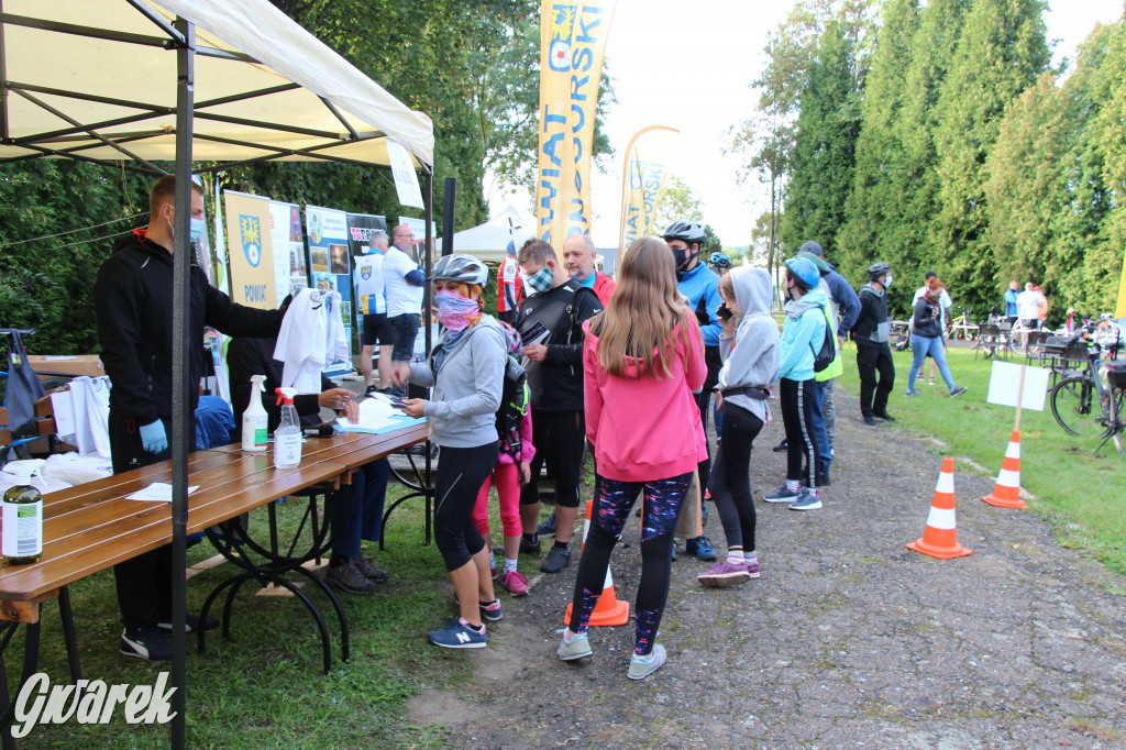 200 rowerzystów jedzie tropami górnośląskiej szlachty