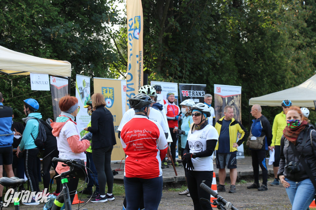 200 rowerzystów jedzie tropami górnośląskiej szlachty