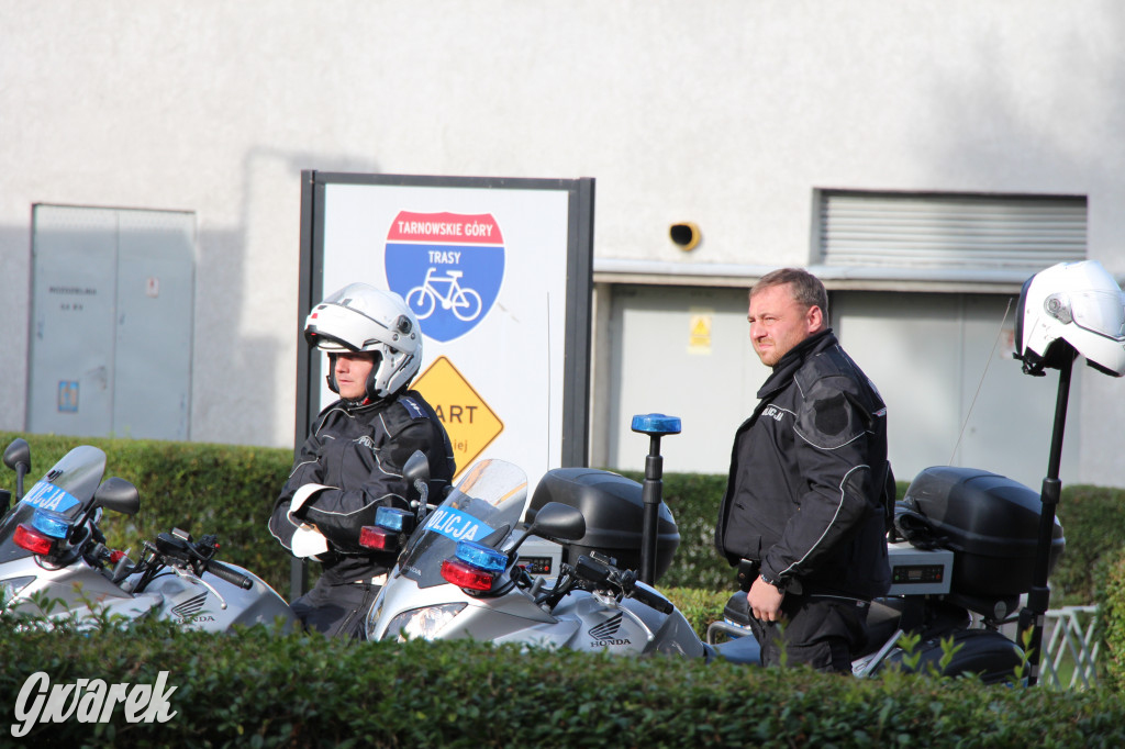 200 rowerzystów jedzie tropami górnośląskiej szlachty