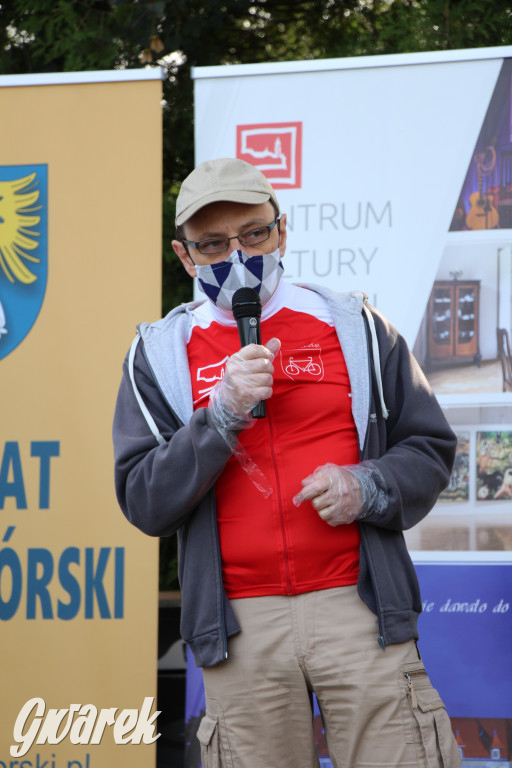 200 rowerzystów jedzie tropami górnośląskiej szlachty