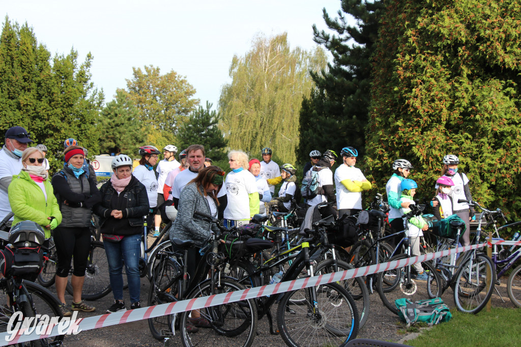 200 rowerzystów jedzie tropami górnośląskiej szlachty