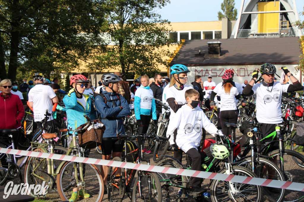 200 rowerzystów jedzie tropami górnośląskiej szlachty