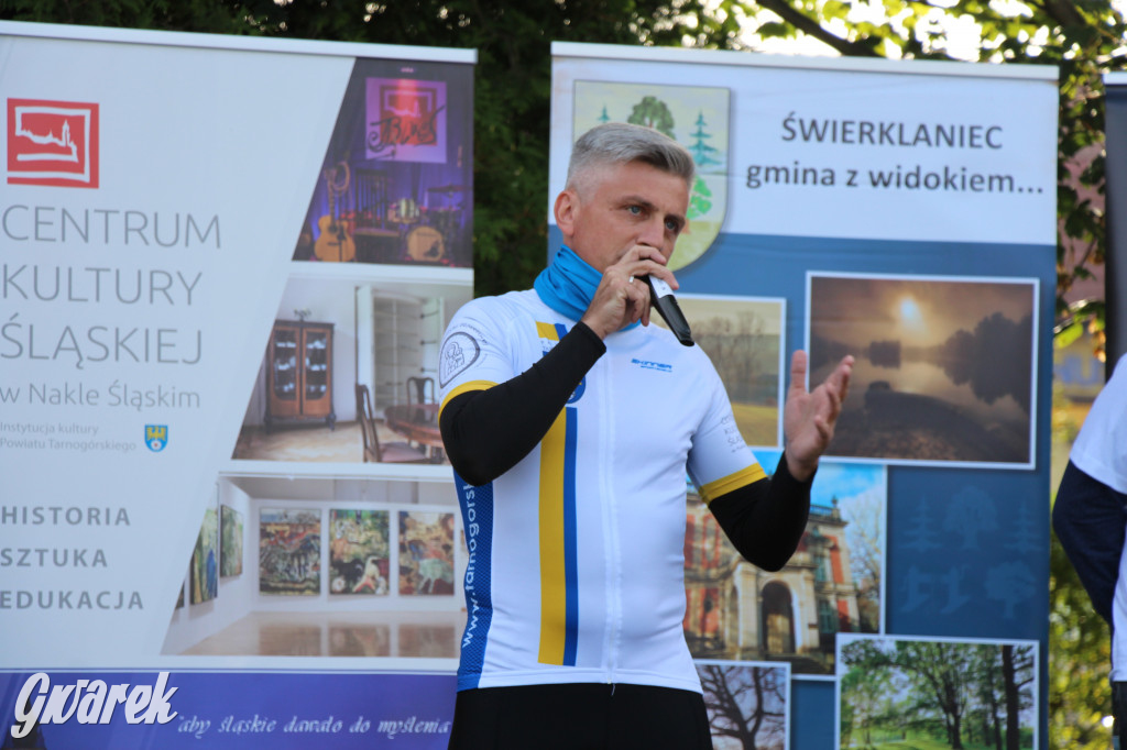 200 rowerzystów jedzie tropami górnośląskiej szlachty