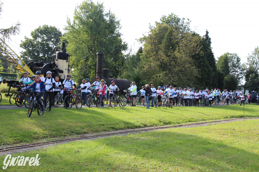 200 rowerzystów jedzie tropami górnośląskiej szlachty