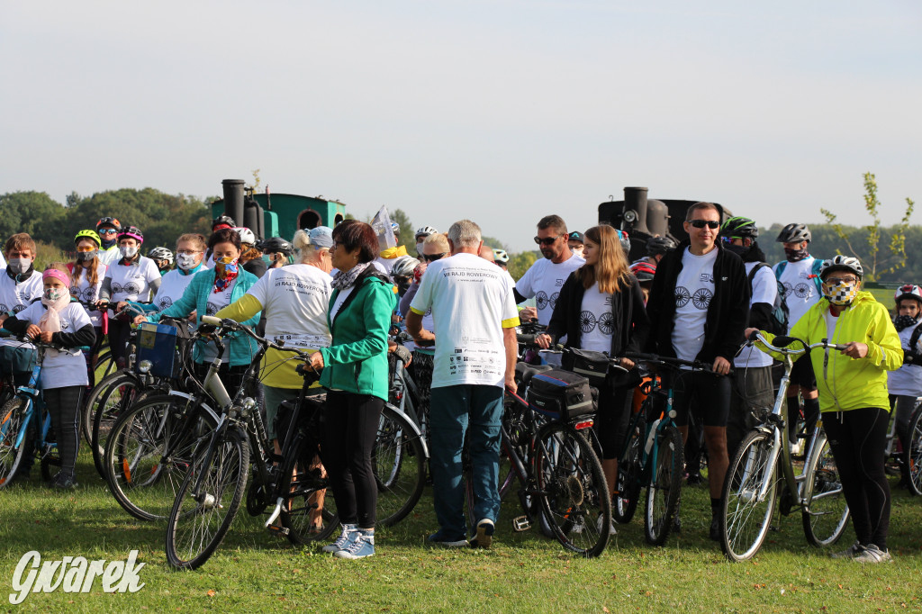 200 rowerzystów jedzie tropami górnośląskiej szlachty