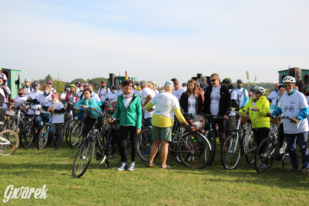 200 rowerzystów jedzie tropami górnośląskiej szlachty
