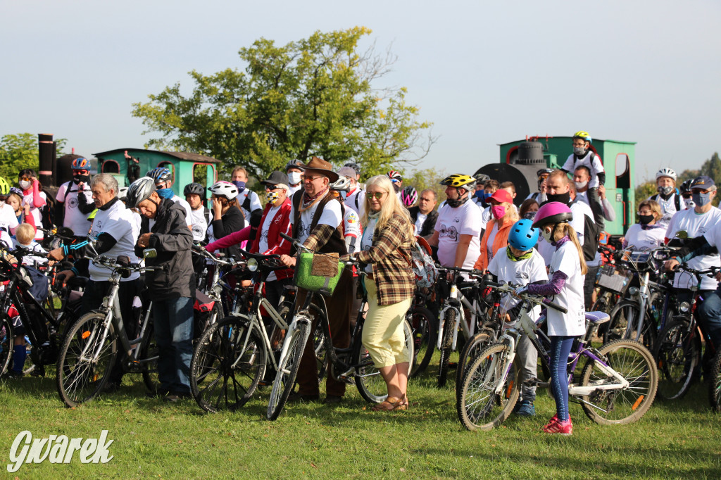 200 rowerzystów jedzie tropami górnośląskiej szlachty