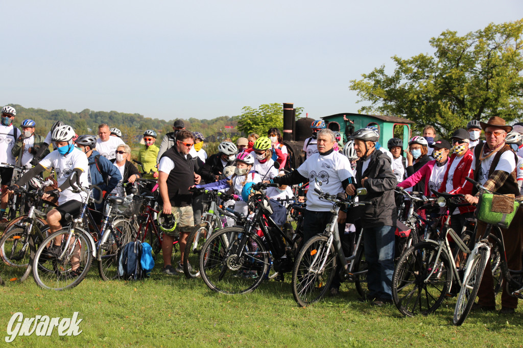 200 rowerzystów jedzie tropami górnośląskiej szlachty