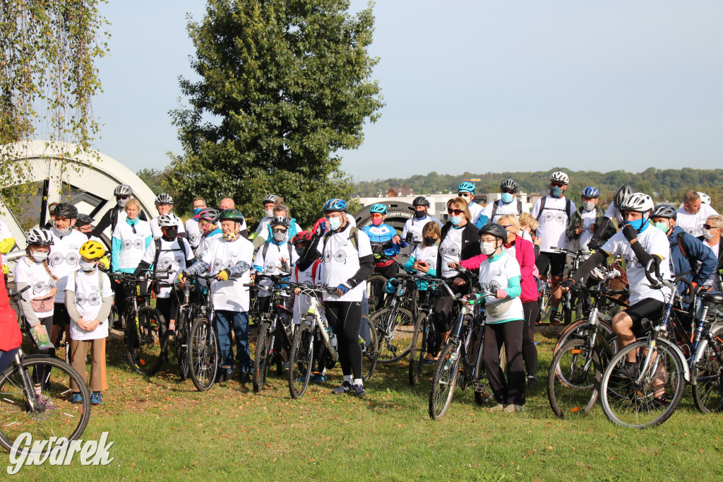 200 rowerzystów jedzie tropami górnośląskiej szlachty