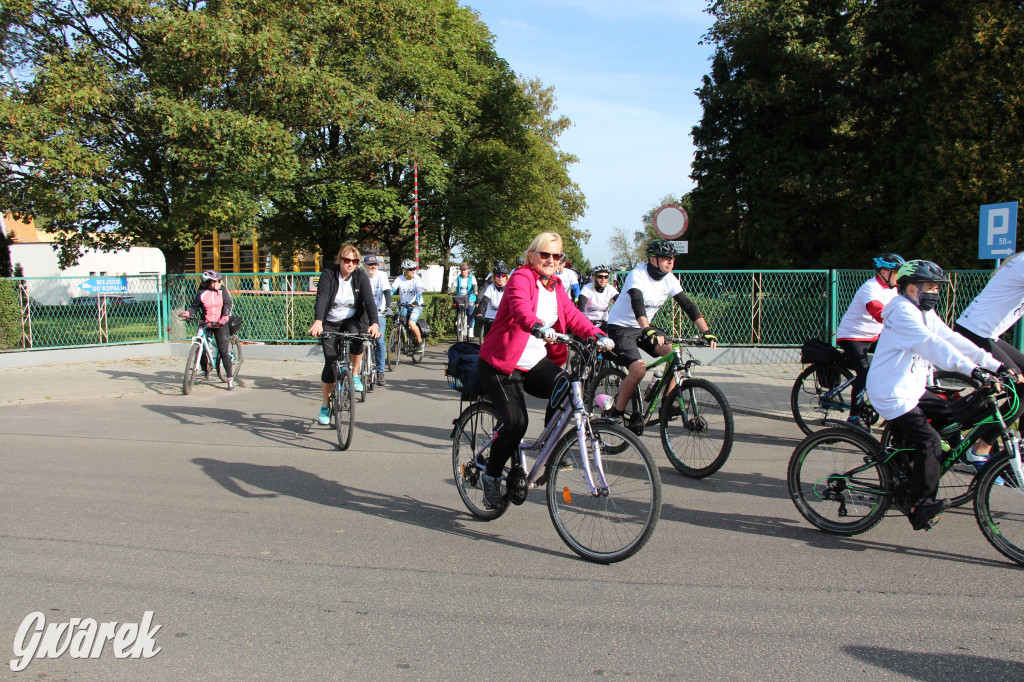 200 rowerzystów jedzie tropami górnośląskiej szlachty