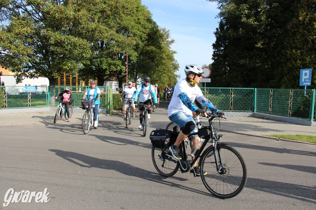 200 rowerzystów jedzie tropami górnośląskiej szlachty