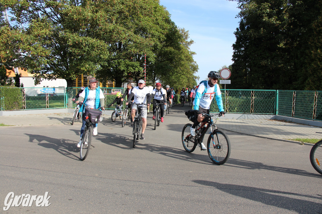200 rowerzystów jedzie tropami górnośląskiej szlachty