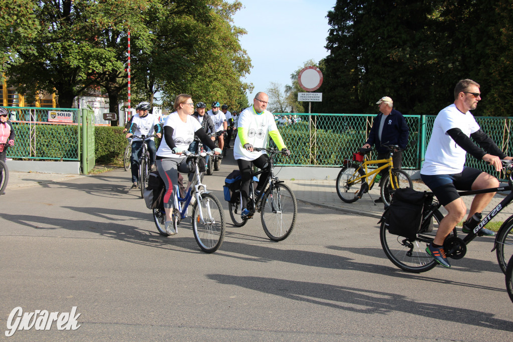 200 rowerzystów jedzie tropami górnośląskiej szlachty