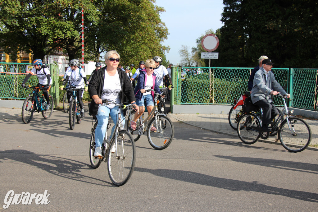 200 rowerzystów jedzie tropami górnośląskiej szlachty