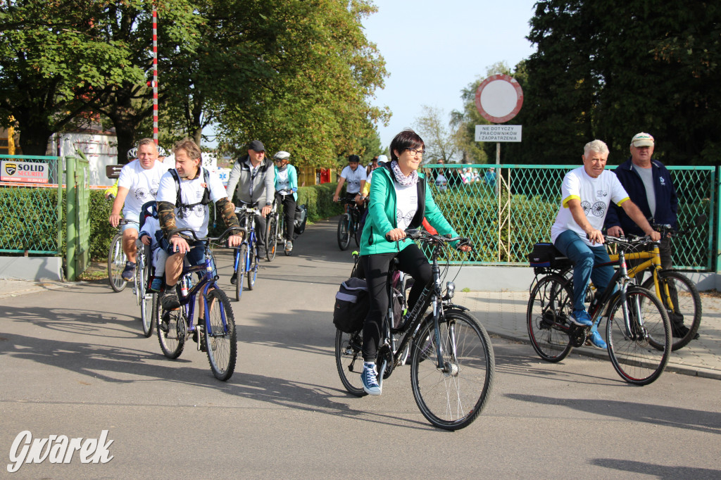 200 rowerzystów jedzie tropami górnośląskiej szlachty