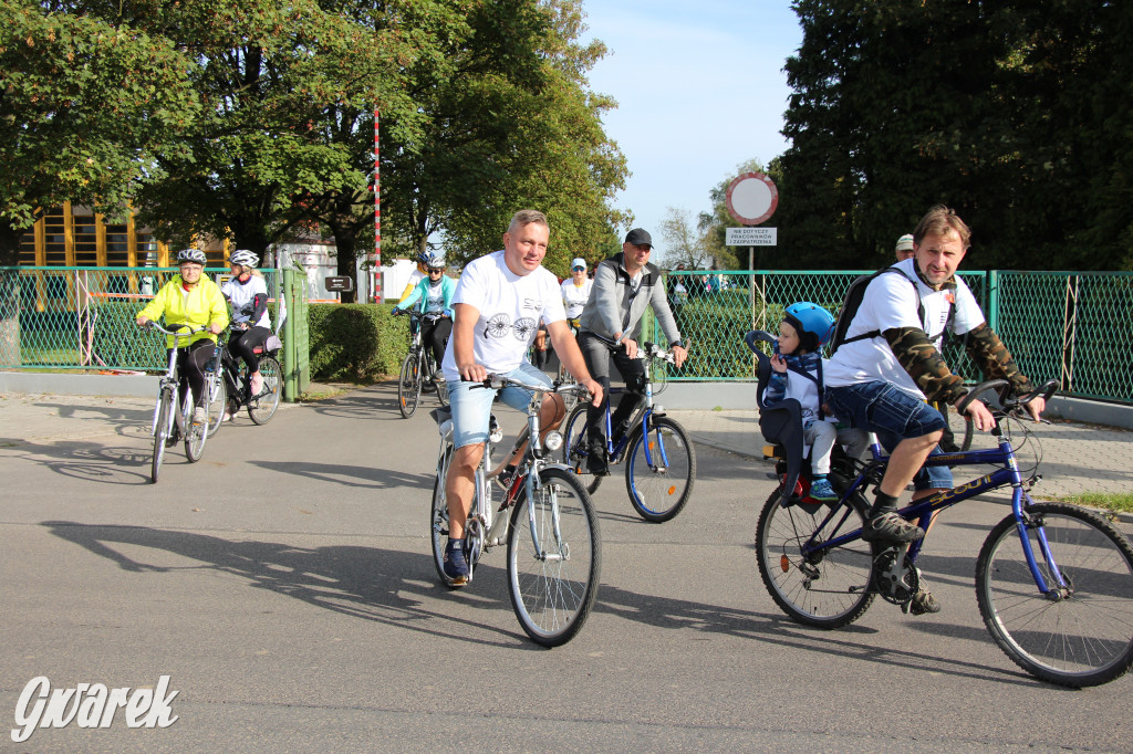 200 rowerzystów jedzie tropami górnośląskiej szlachty