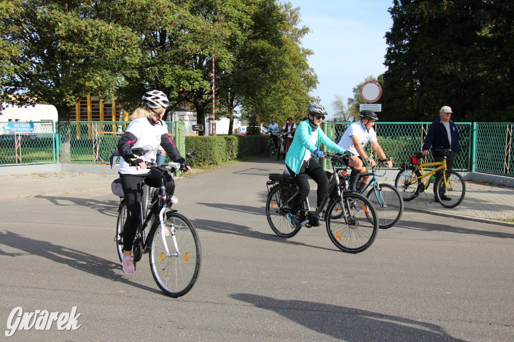 200 rowerzystów jedzie tropami górnośląskiej szlachty