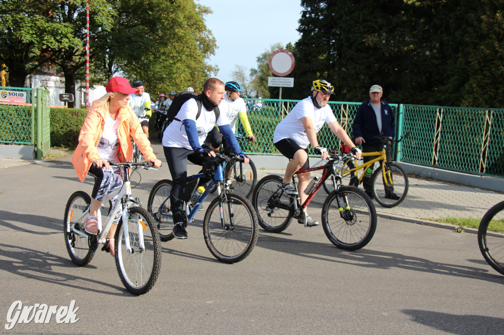 200 rowerzystów jedzie tropami górnośląskiej szlachty