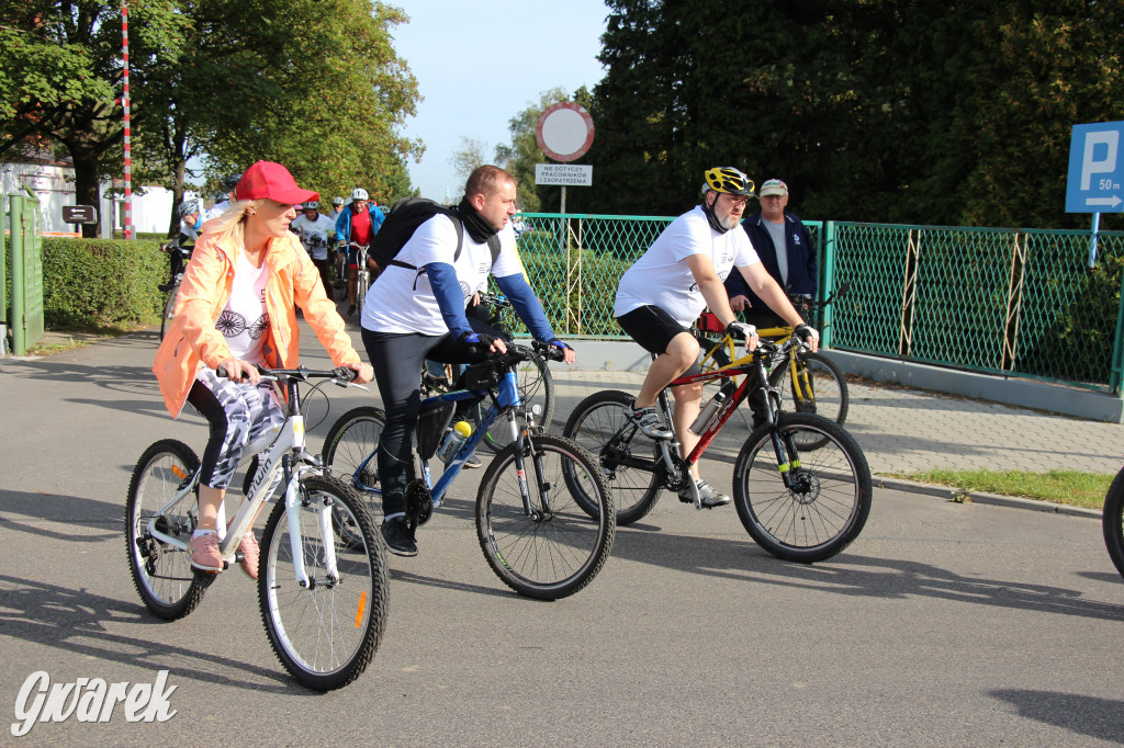 200 rowerzystów jedzie tropami górnośląskiej szlachty