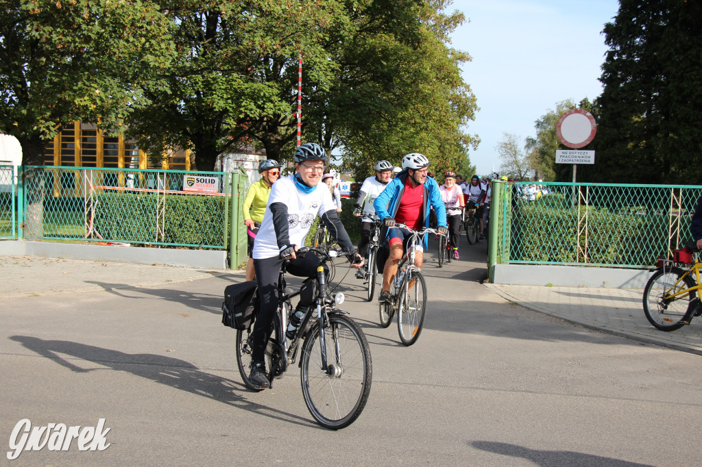 200 rowerzystów jedzie tropami górnośląskiej szlachty