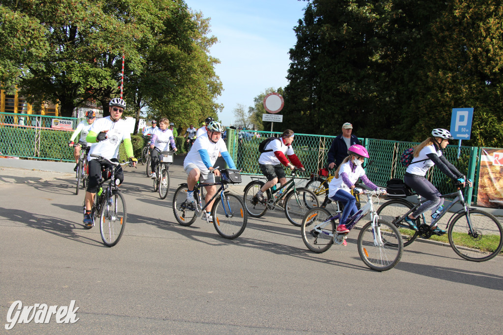 200 rowerzystów jedzie tropami górnośląskiej szlachty