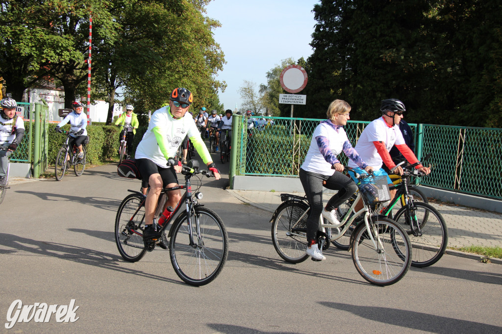 200 rowerzystów jedzie tropami górnośląskiej szlachty
