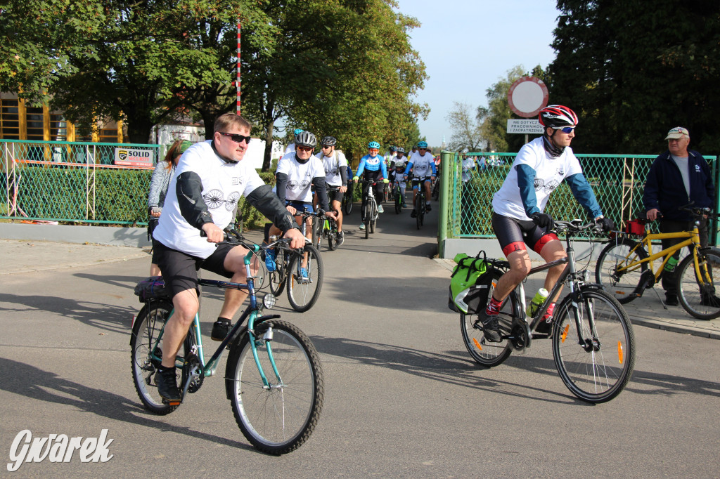 200 rowerzystów jedzie tropami górnośląskiej szlachty