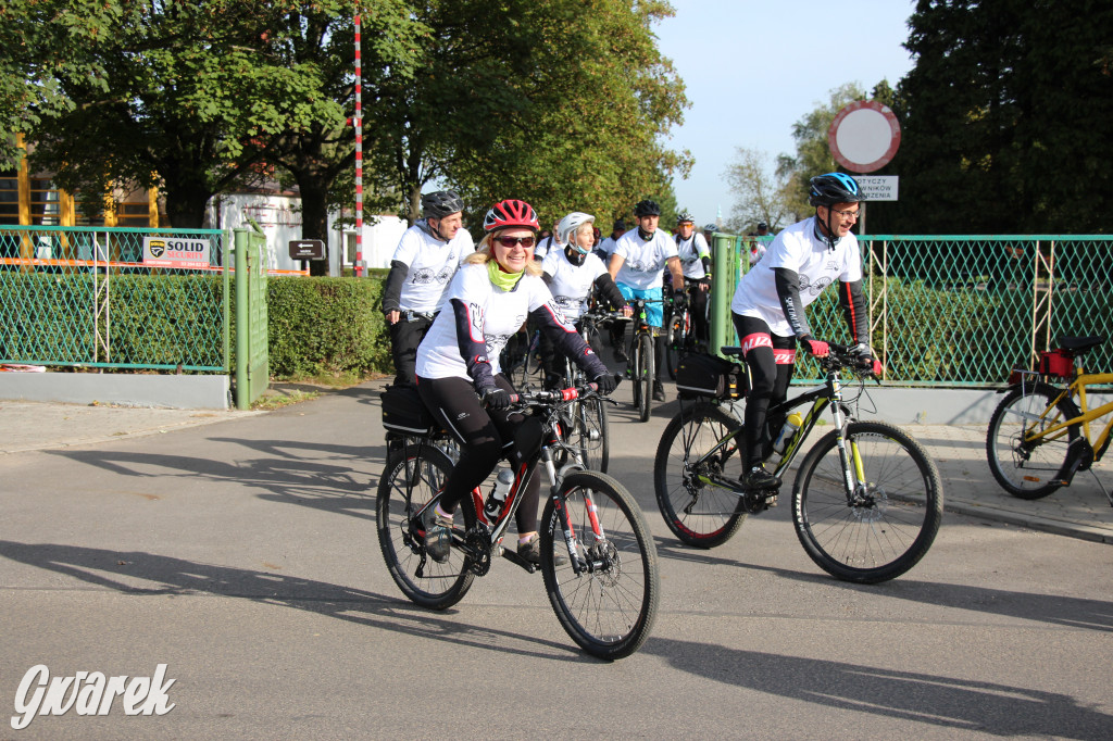 200 rowerzystów jedzie tropami górnośląskiej szlachty