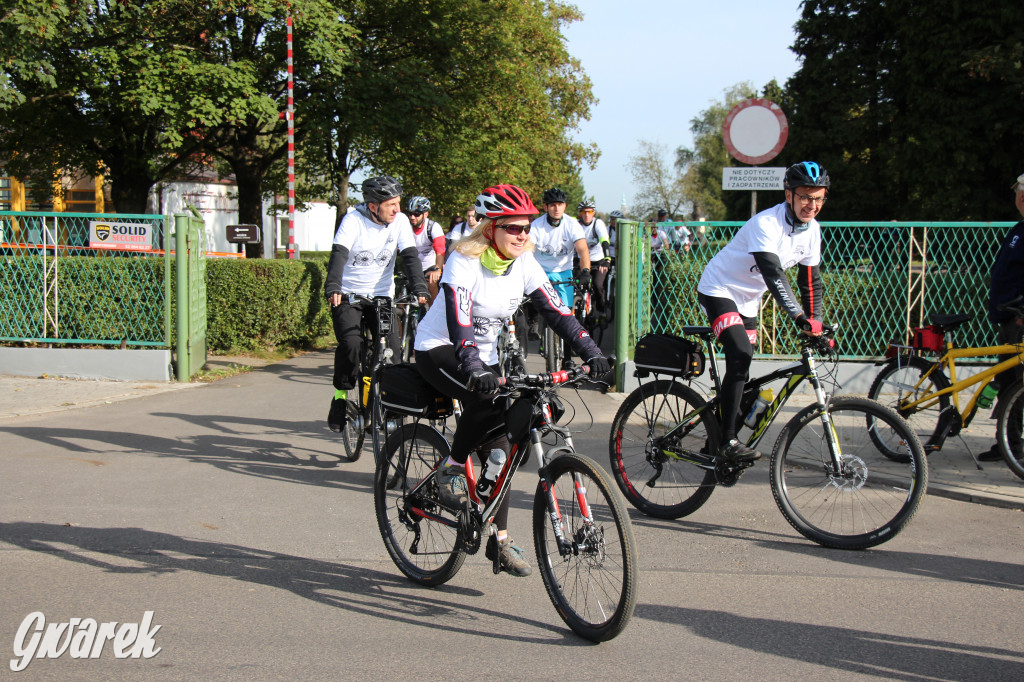 200 rowerzystów jedzie tropami górnośląskiej szlachty